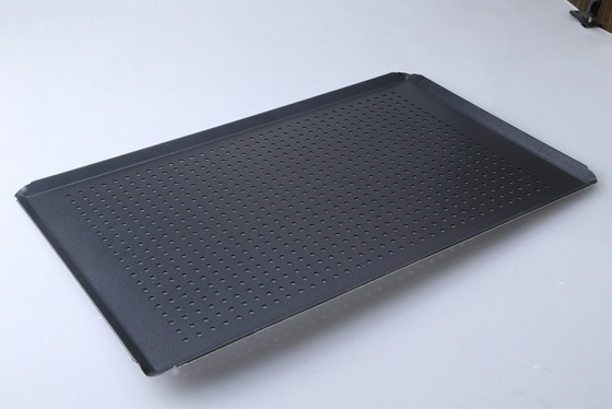 RK Bakeware China Foodservice 530*325mm アルミコンビオーブン ノンスティック 合理 GN1/1 パッキングトレイ 孔付き