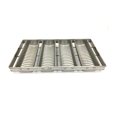 Rk Bakeware China- 6ストラップ グラス化アルミニ化鋼模造 PARA トスタダ パンパンパン/サンドイッチボックス/プルマンパンパン/サブサンドイッチロールパン