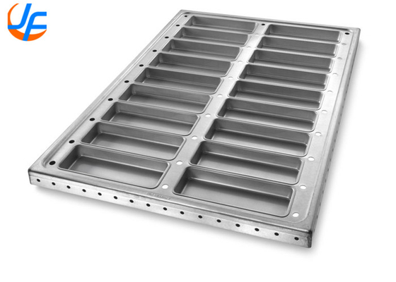 RK Bakeware 中国-52435 グラス化 粘りのない 18 模具 アルミ化 鋼 ホットドッグ パン トレイ
