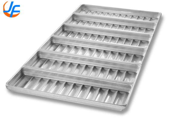 RK Bakeware 中国-52435 グラス化 粘りのない 18 模具 アルミ化 鋼 ホットドッグ パン トレイ