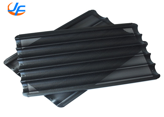 RK Bakeware China Foodservice 49035 5 パン グラス ユニロック アルミ バゲット パン パン