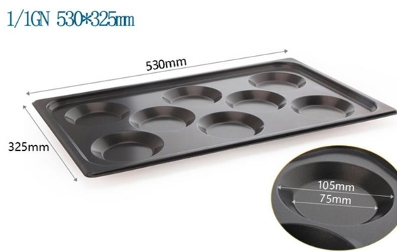 RK Bakeware 中国 合理的なコンビオーブンの使用 GN1/1 アルミ ガストロノーム 卵焼きトレイ パン ノンスティック