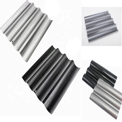 RK Bakeware China Foodservice NSF パフォー化アルミニウム ノンスティック フランス製 バゲットパン/バゲットトレイ