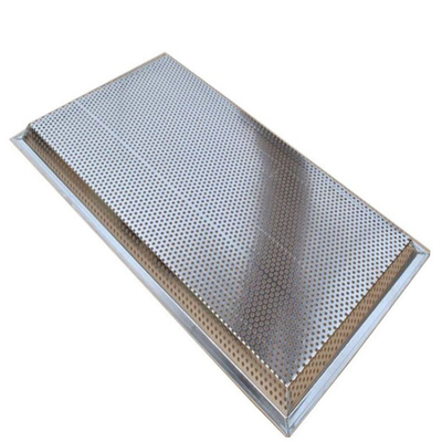 RK Bakeware China Foodservice NSF カスタム 4 サイド 穿孔式 304 ステンレス スチール ドライ トレイ
