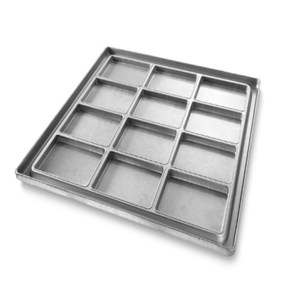 RK Bakeware 中国 食品サービス NSF グラス ノンスティック 正方形 アルミ ピザ パン