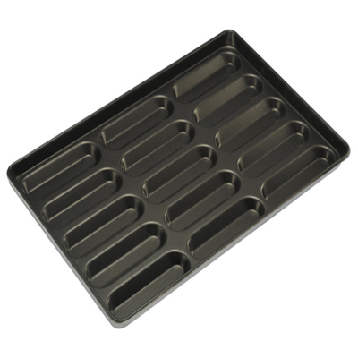 RK Bakeware China Foodservice NSF 42445 グラス化 アルミ化鋼 24 模具 クラスタ ハンバーガーパン 焼き皿