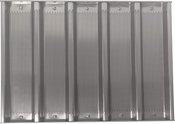 RK Bakeware 中国 食品サービス NSF 商業用ベーキングウェア 5 Count 3 インチ サブサンドイッチロールパンベーキングトレイ