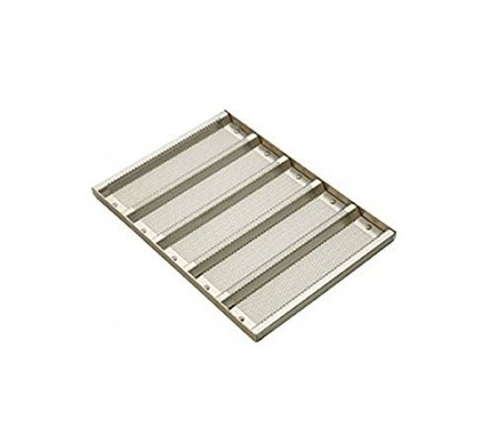 RK Bakeware 中国 食品サービス NSF 商業用ベーキングウェア 5 Count 3 インチ サブサンドイッチロールパンベーキングトレイ
