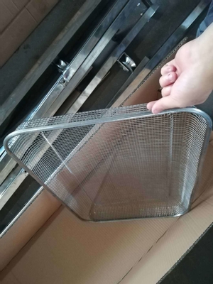 RK Bakeware 中国 食品サービス ステンレス スチール エアフライヤー バスケット グリル バスケット エアフライヤー トレイ ワイヤレック