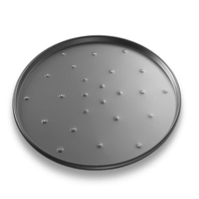 RK Bakeware 中国 食品サービス NSF 9 インチ アノジス アルミ 丸 孔付き ピザパン