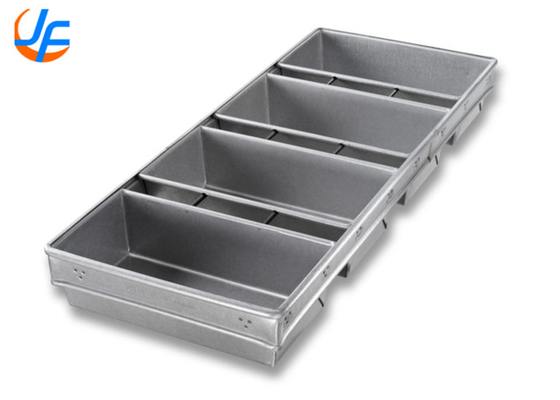 RK Bakeware 中国-シカゴ メタリック 4 ストラップ オープン トップ プルマン パン パン グラス 卸売パン屋