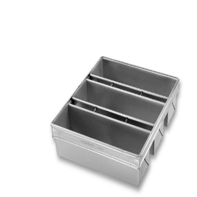 Rk Bakeware 中国・シカゴ 金属工業 4ストラップ シリコングラス ノンスティック プールマン パンカビ
