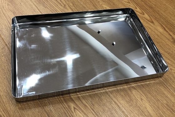 Rk Bakeware China-Deep-Drawn 304ステンレス・スティール 食品の配給/パン/保管用長方形トレイ