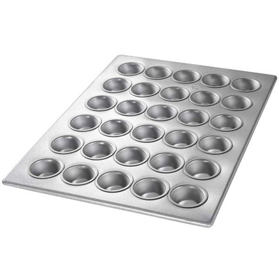 RK Bakeware China Foodservice NSF 24カップ 7オンス グラス化アルミ化鋼ジャンボマフィンパン / カップケーキパン