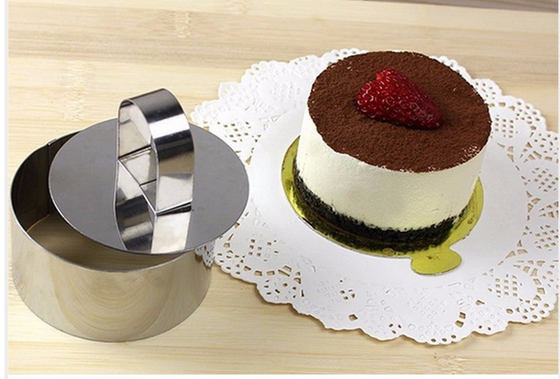 RK Bakeware 中国 食品サービス NSF ステンレス スチール 8 インチ ムースリング