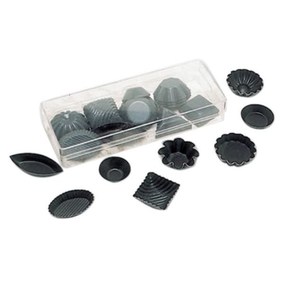 RK Bakeware China Foodservice NSF ノンスティック アルミニウム ペティット・フォー/タートレット/キッチ・モールド- 50/セット