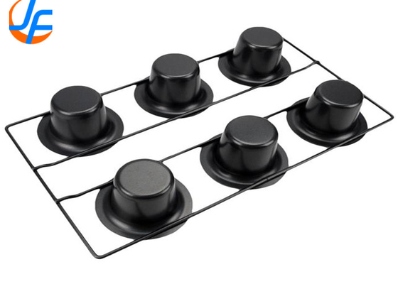 RK Bakeware 中国 食品サービス NSF 6 カップ ステンレス スチール ノンスティック ポップオーバー パン