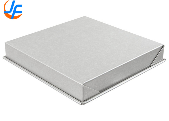 RK Bakeware 中国食品サービス NSF 9&quot;x9&quot;グラス ノンスティック プロフェッショナル スクウェア アルミケーキパン