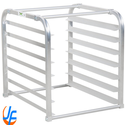 RK Bakeware China-Mackies Flatpack Z Frame Nesting Stainless Steel Trolley パン屋の生産のために