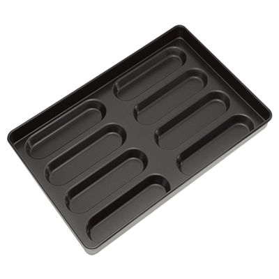 RK Bakeware China Foodservice NSF 4.5 インチ 5 インチ ノンスティック バーガーパンとホットドッグパンパン トレイ
